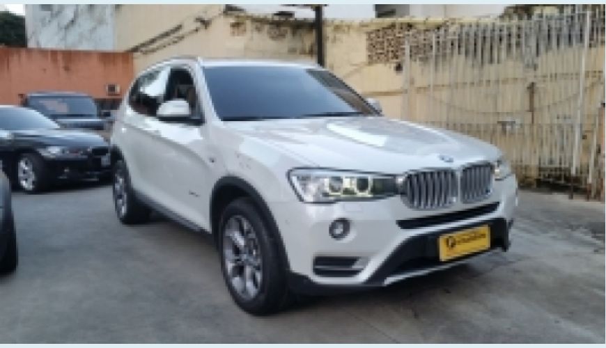 BMW X3 2.0 20I X LINE 4X4 16V 4P AUT. - BRANCO - 2015 Foto 6 (Grande)