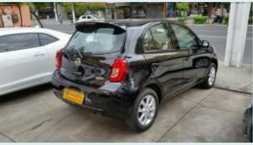 NISSAN MARCH 1.6 SV 16V FLEX 4P - PRETO - 2016 Foto 6 (Grande)