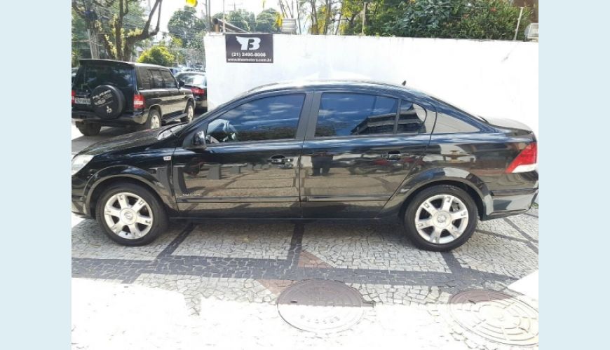 CHEVROLET VECTRA 2.0 MPFI ELEGANCE 8V FLEX 4P AUT. - PRETO - 2008 Foto 6 (Grande)