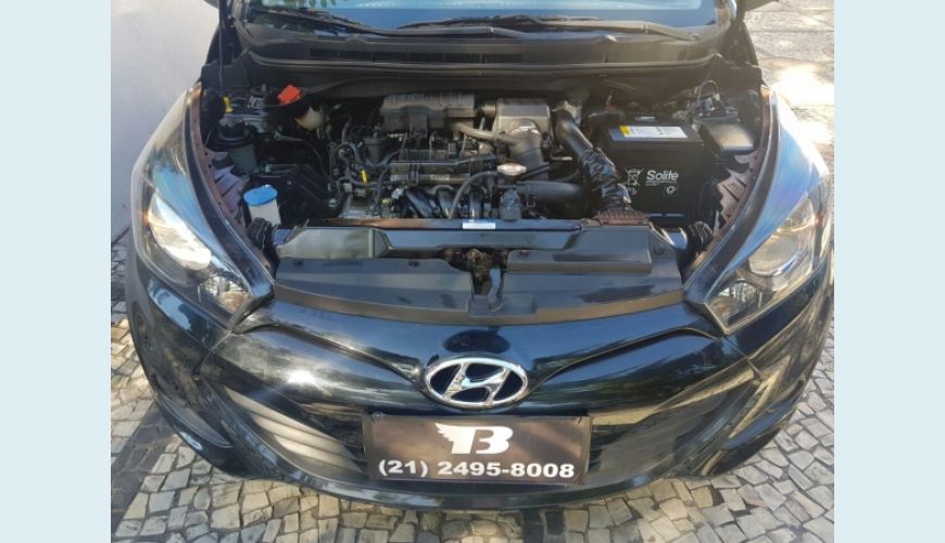 HYUNDAI HB 20 1.0 COMFORT 12V FLEX 4P - PRETO - 2014 Foto 6 (Grande)