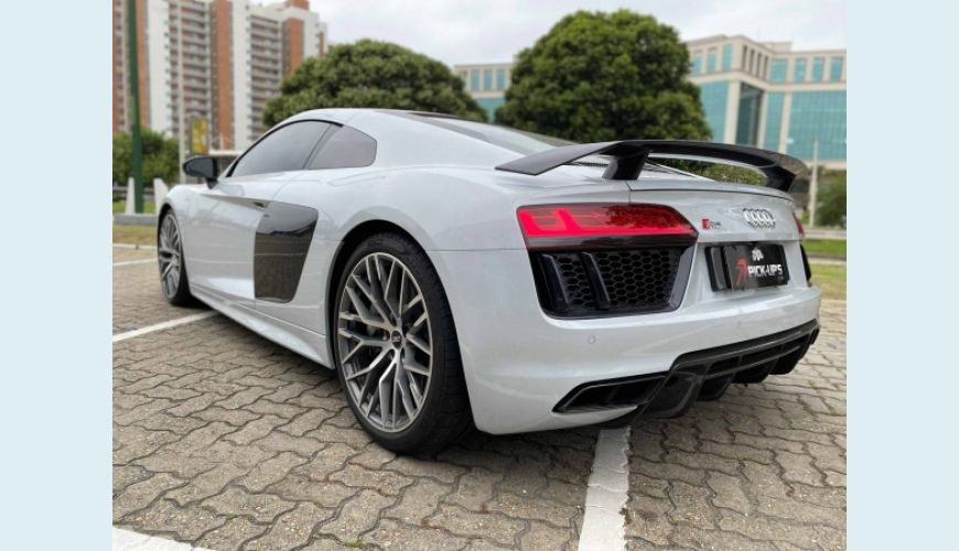 AUDI R8 5.2 FSI COUPE PLUS QUATTRO V10 40V 2P S TRONIC - BRANCO - 2017 Foto 6 (Grande)