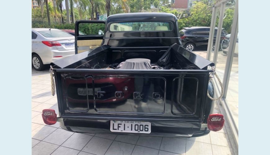 FORD F-100 3.6 SUPER 2P - PRETO - 1960 Foto 6 (Grande)