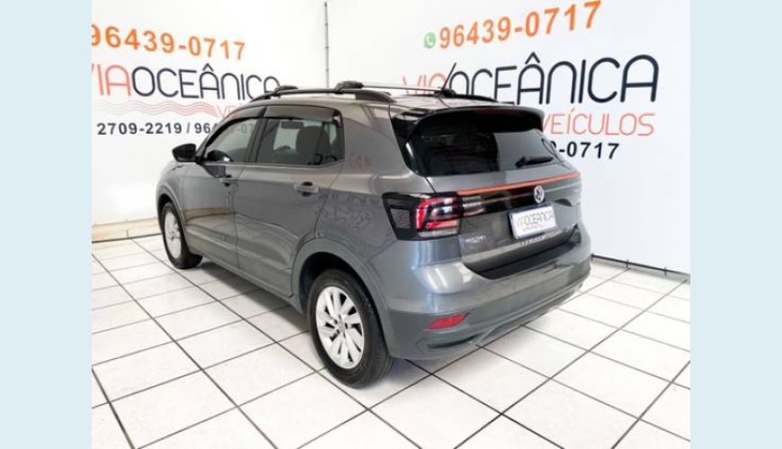 VOLKSWAGEN T-CROSS 1.0 200 TSI TOTAL FLEX AUT. - CINZA - 2020 Foto 6 (Grande)
