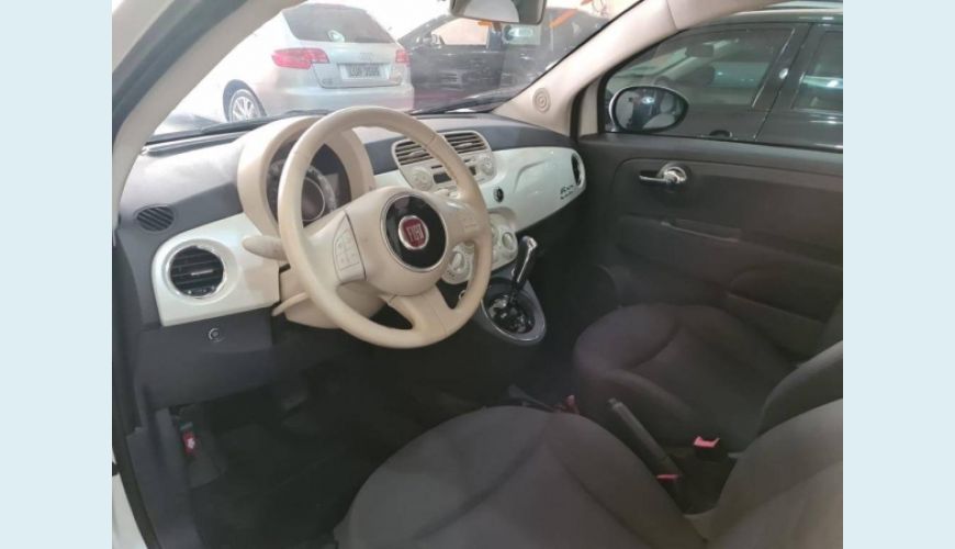 FIAT 500 1.4 CULT 8V FLEX 2P AUT. - BRANCO - 2013 Foto 6 (Grande)