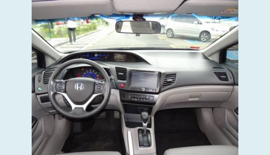 HONDA CIVIC 2.0 LXR 16V FLEX 4P AUT. - PRETO - 2015 Foto 6 (Grande)