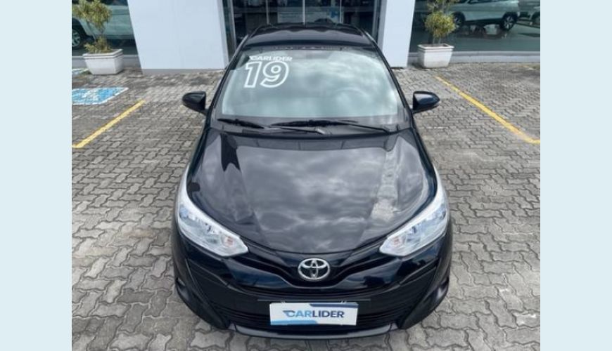 TOYOTA YARIS 1.5 16V FLEX SEDAN XL MULTIDRIVE - PRETO - 2019 Foto 6 (Grande)