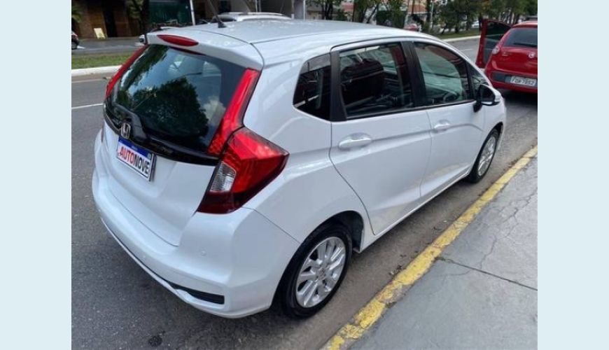 HONDA FIT 1.5 LX 16V FLEX 4P AUT. - BRANCO - 2018 Foto 6 (Grande)