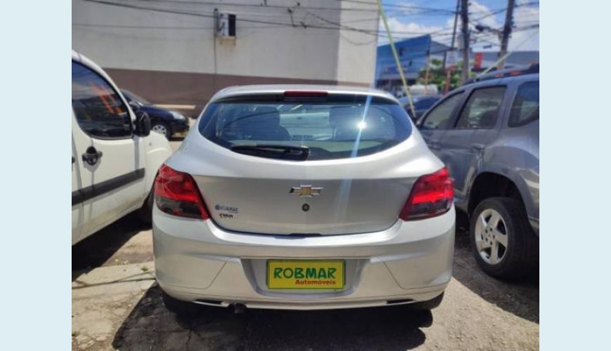 CHEVROLET ONIX 1.0 MPFI JOY 8V FLEX 4P - PRATA - 2018 Foto 6 (Grande)