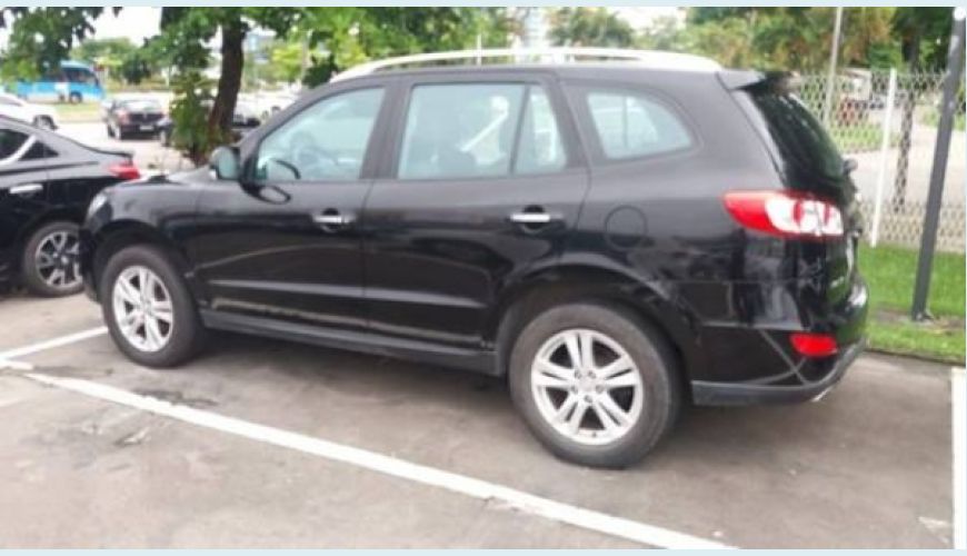 HYUNDAI SANTA FÉ 3.5 MPFI GLS 7 LUGARES V6 24V 285CV 4P AUT. - PRETO - 2011 Foto 6 (Grande)