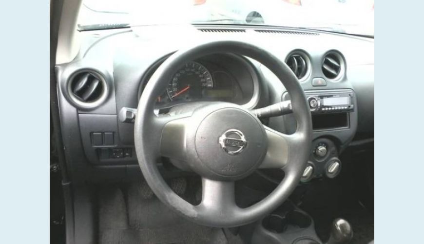 NISSAN MARCH 1.0 S 16V FLEX 4P - PRETO - 2014 Foto 6 (Grande)