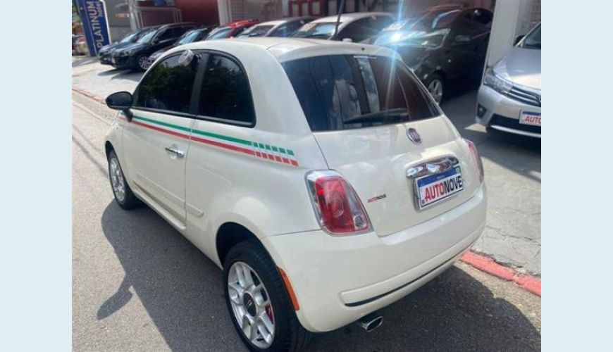 FIAT 500 1.4 CULT 8V FLEX 2P AUT. - BRANCO - 2012 Foto 6 (Grande)