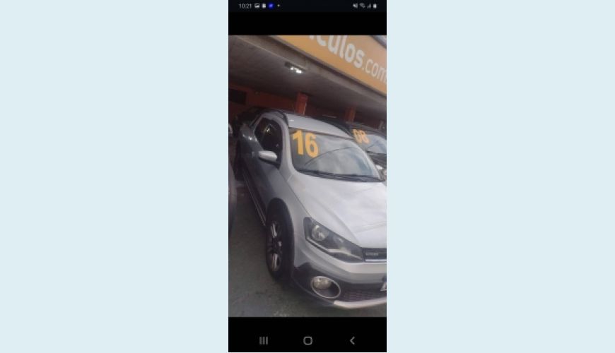 VOLKSWAGEN SAVEIRO 1.6 CROSS CD 16V FLEX 2P - PRATA - 2016 Foto 6 (Grande)