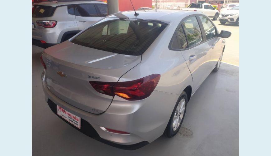 CHEVROLET ONIX 1.0 TURBO FLEX PLUS LTZ AUT. - PRATA - 2021 Foto 6 (Grande)