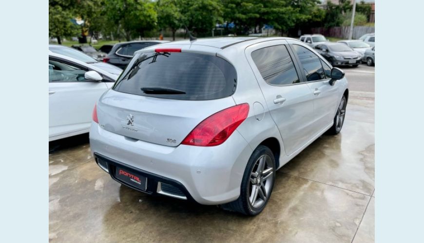 PEUGEOT 308 1.6 GRIFFE THP 16V 4P AUT. - PRATA - 2014 Foto 6 (Grande)