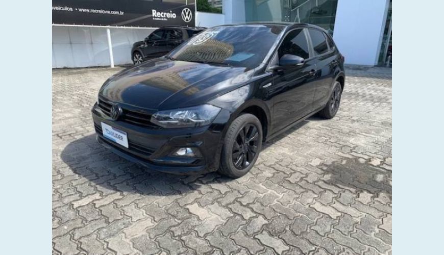 VOLKSWAGEN POLO 1.0 200 TSI COMFORTLINE AUT. - PRETO - 2019 Foto 6 (Grande)
