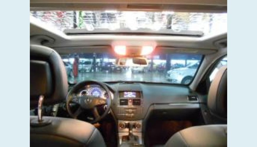 MERCEDES-BENZ C 280 3.0 AVANTGARDE V6 4P AUT. - PRETO - 2008 Foto 6 (Grande)