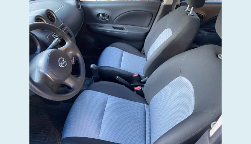 NISSAN MARCH 1.0 S 16V FLEX 4P - PRETO - 2014 Foto 6 (Grande)