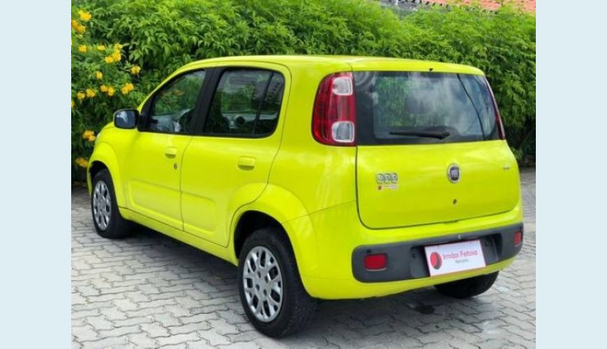 FIAT UNO 1.0 EVO VIVACE 8V FLEX 4P - AMARELO - 2013 Foto 6 (Grande)