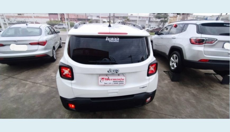 JEEP RENEGADE 1.8 16V FLEX LONGITUDE 4P AUT. - BRANCO - 2019 Foto 6 (Grande)