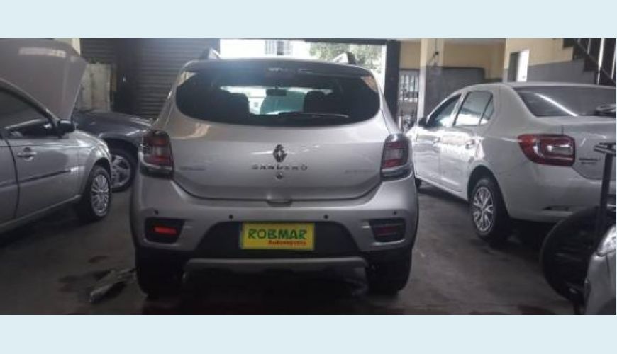 RENAULT SANDERO 1.6 16V SCE FLEX STEPWAY DYNAMIQUE - PRATA - 2019 Foto 6 (Grande)