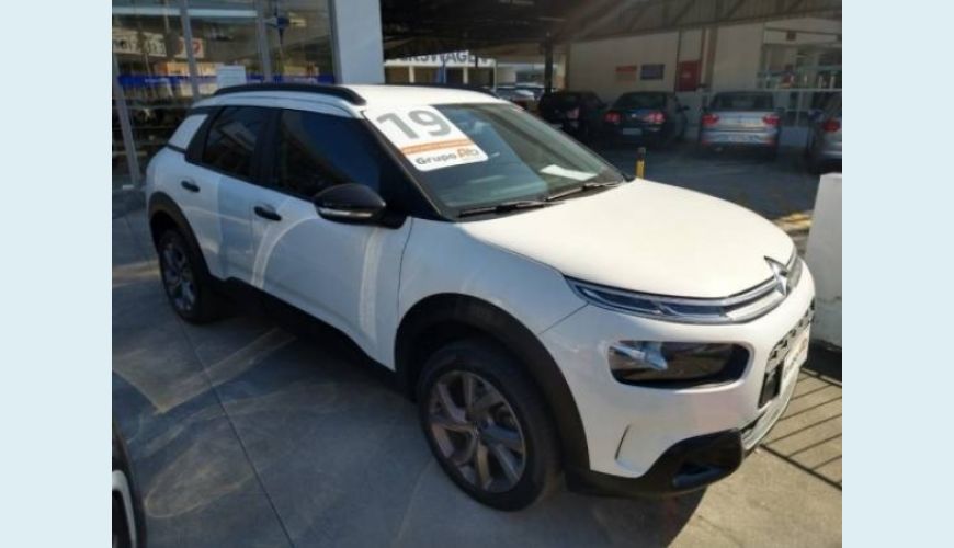 CITROËN C4 CACTUS 1.6 VTI 120 FLEX FEEL BUSINESS EAT6 - BRANCO - 2019 Foto 6 (Grande)