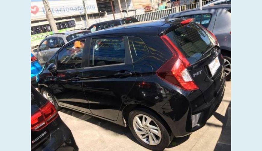 HONDA FIT 1.5 LX 16V FLEX 4P - PRETO - 2015 Foto 6 (Grande)