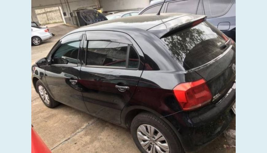 VOLKSWAGEN GOL 1.0 12V MPI TOTALFLEX TRENDLINE 2P - PRETO - 2017 Foto 6 (Grande)