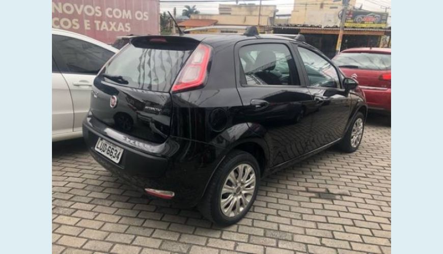 FIAT PUNTO 1.4 ATTRACTIVE 8V FLEX 4P - PRETO - 2017 Foto 6 (Grande)