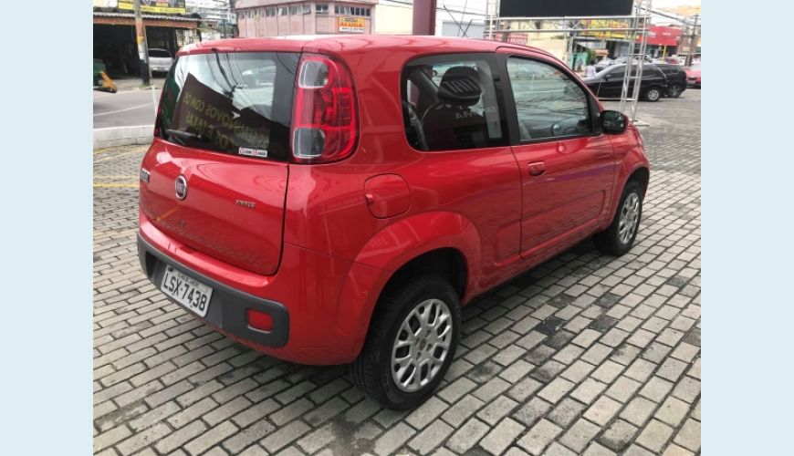 FIAT UNO 1.0 EVO VIVACE 8V FLEX 2P - VERMELHO - 2016 Foto 6 (Grande)