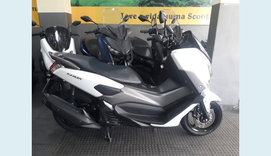 YAMAHA NMAX 160 ABS SCOOTER - BRANCO - 2019 Foto 6 (Grande)