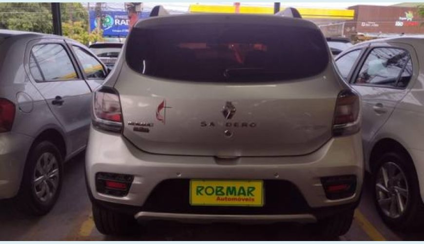 RENAULT SANDERO 1.6 STEPWAY 8V FLEX 4P - PRATA - 2017 Foto 6 (Grande)