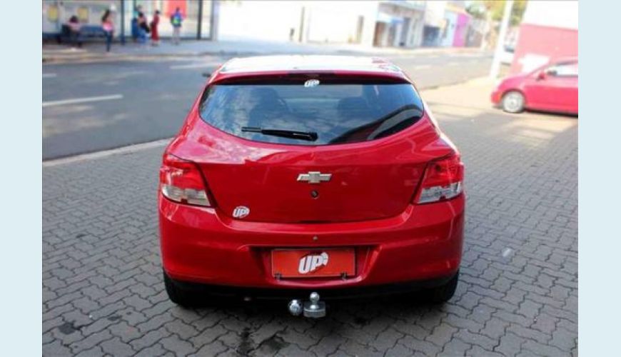 CHEVROLET ONIX 1.0 MPFI LT 8V FLEX 4P - VERMELHO - 2014 Foto 6 (Grande)