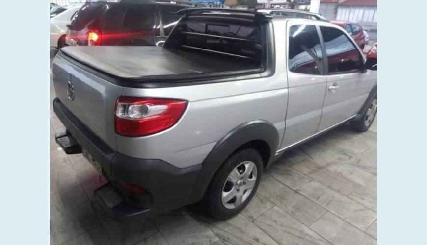 FIAT STRADA 1.4 MPI HARD WORKING CD 8V FLEX 3P - PRATA - 2017 Foto 6 (Grande)