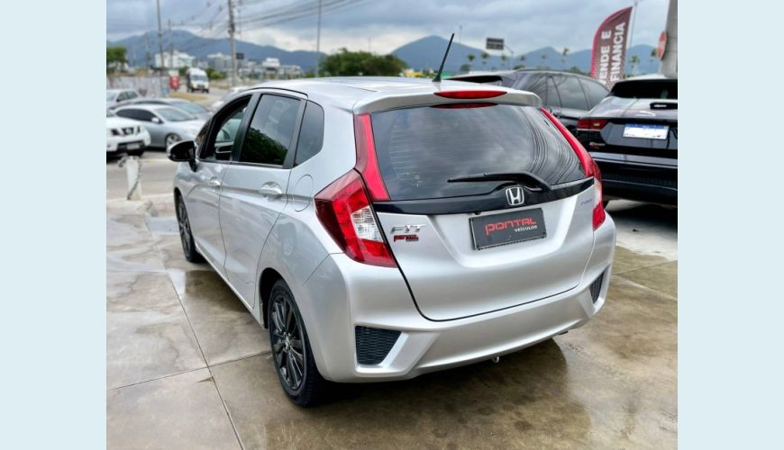 HONDA FIT 1.5 EX 16V FLEX 4P AUT. - PRATA - 2015 Foto 6 (Grande)