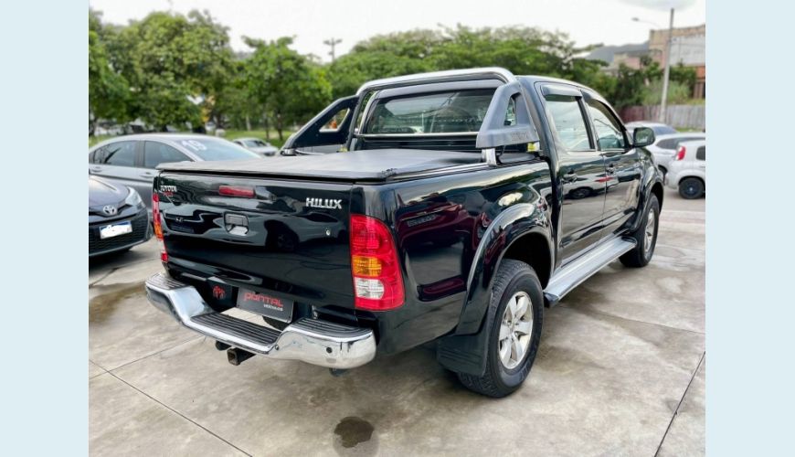TOYOTA HILUX 2.7 SR 4X2 CD 16V 4P - PRETO - 2009 Foto 6 (Grande)