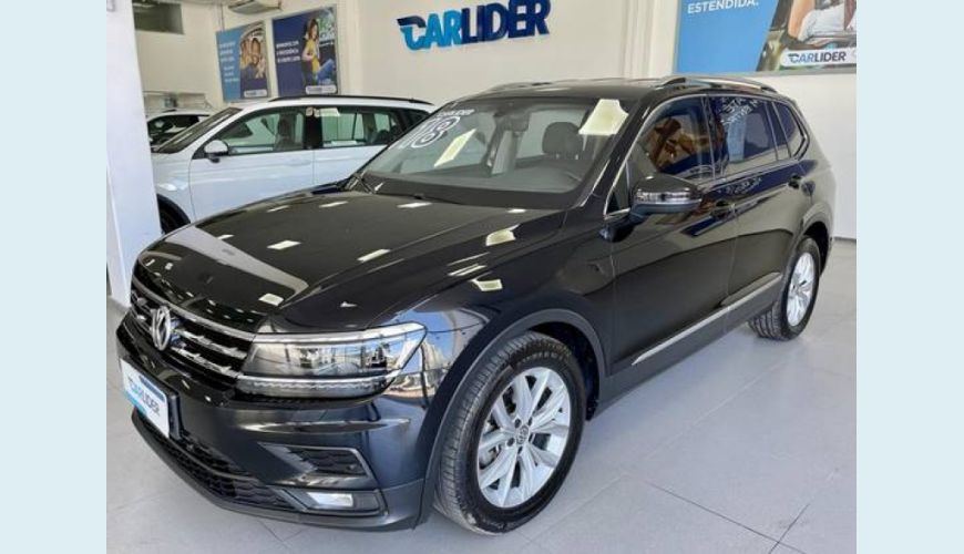 VOLKSWAGEN TIGUAN 1.4 250 TSI TOTAL FLEX ALLSPACE COMFORTLINE TIPTRONIC - PRETO - 2018 Foto 6 (Grande)