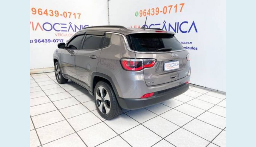 JEEP COMPASS 2.0 16V FLEX LONGITUDE AUT. - CINZA - 2017 Foto 6 (Grande)