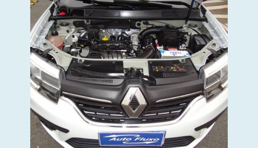 RENAULT LOGAN 1.0 12V SCE FLEX LIFE - BRANCO - 2020 Foto 6 (Grande)