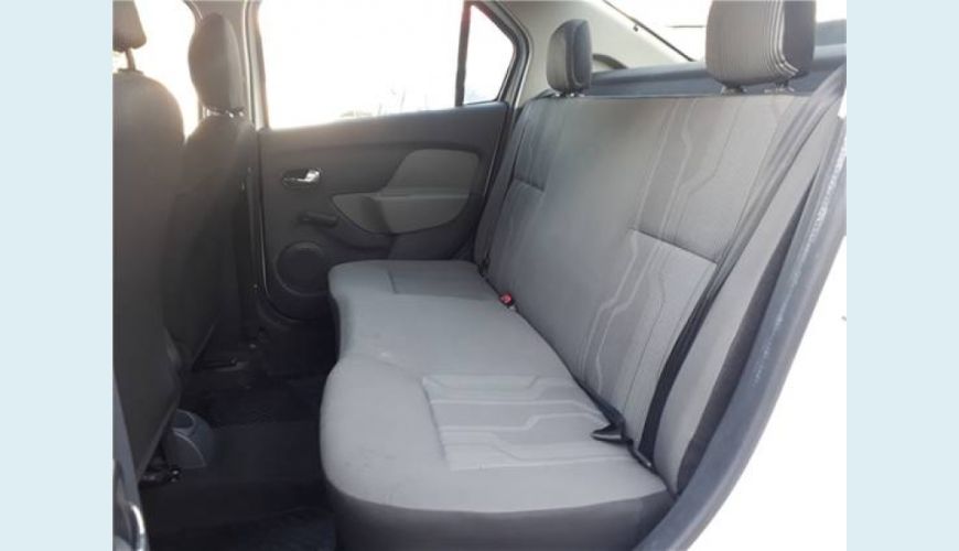 RENAULT LOGAN 1.0 EXPRESSION 16V FLEX 4P - BRANCO - 2015 Foto 6 (Grande)