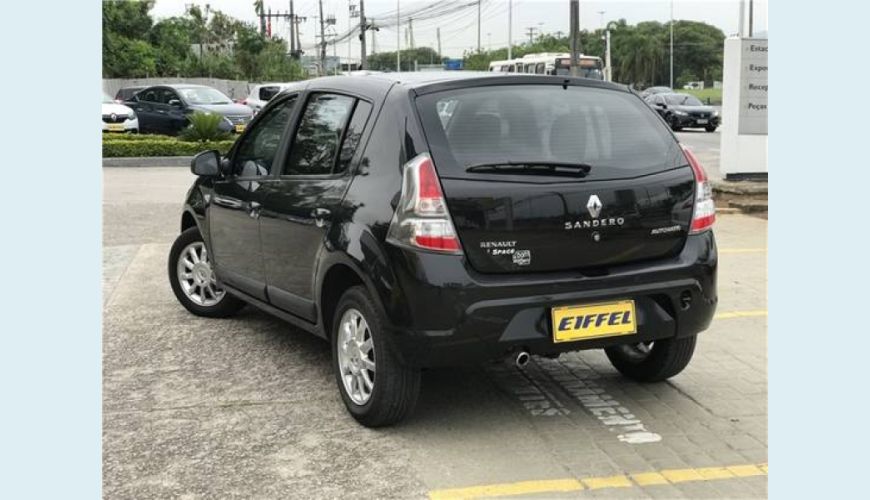 RENAULT SANDERO 1.6 PRIVILÉGE 16V FLEX 4P AUT. - PRETO - 2014 Foto 6 (Grande)