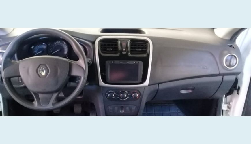RENAULT SANDERO 1.6 DYNAMIQUE 8V FLEX 4P - BRANCO - 2015 Foto 6 (Grande)
