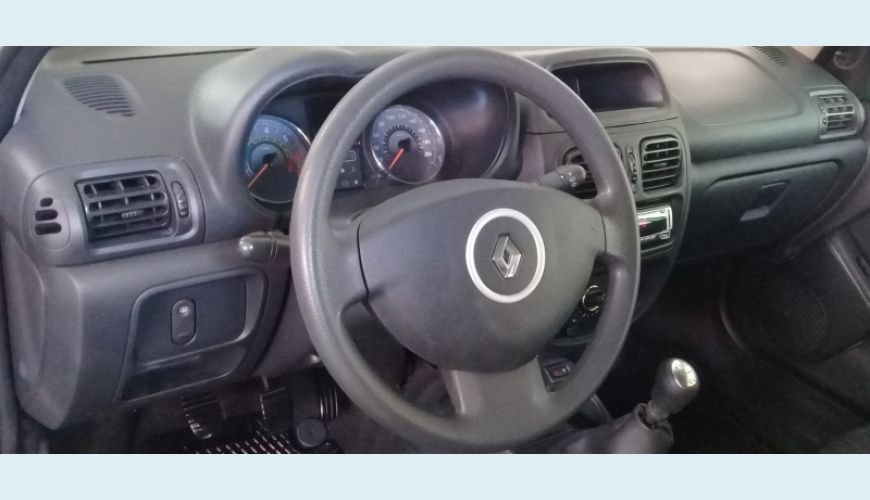 RENAULT CLIO 1.0 EXPRESSION 16V FLEX 4P - PRETO - 2015 Foto 6 (Grande)