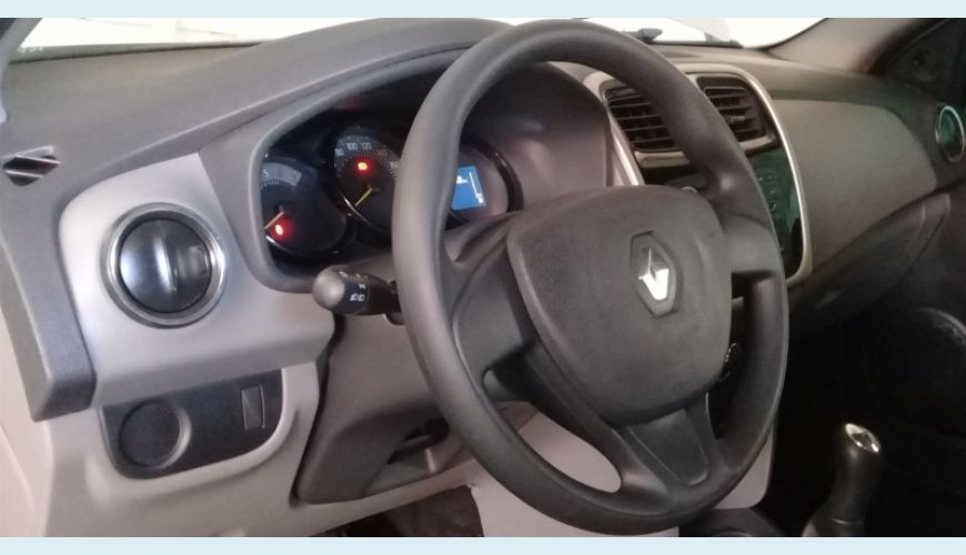 RENAULT LOGAN 1.0 EXPRESSION 16V FLEX 4P - PRATA - 2016 Foto 6 (Grande)