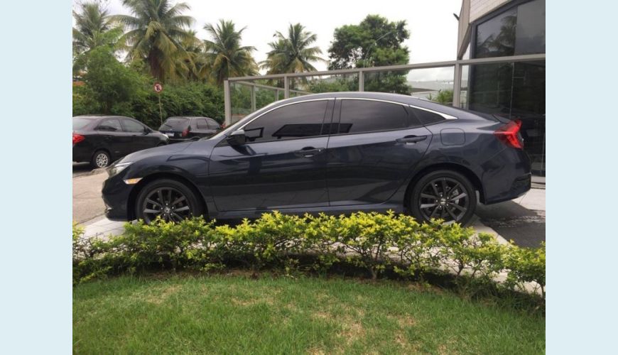 HONDA CIVIC 2.0 16V FLEXONE EXL 4P CVT - AZUL - 2021 Foto 6 (Grande)
