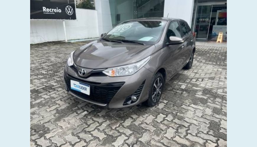 TOYOTA YARIS 1.5 16V FLEX XS MULTIDRIVE - CINZA - 2019 Foto 6 (Grande)