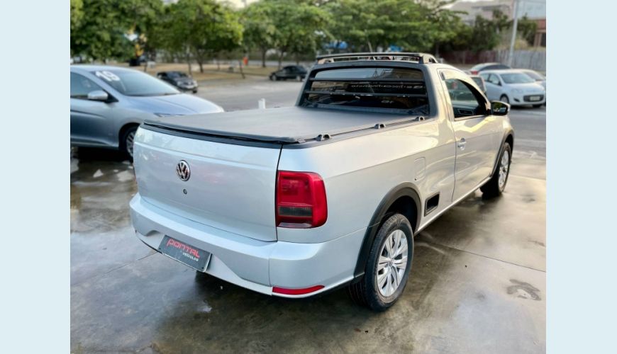 VOLKSWAGEN SAVEIRO 1.6 MSI TRENDLINE CS 8V FLEX 2P - PRATA - 2020 Foto 6 (Grande)