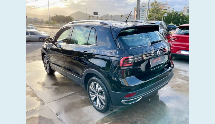 VOLKSWAGEN T-CROSS 1.4 250 TSI TOTAL FLEX HIGHLINE AUT. - PRETO - 2020 Foto 6 (Grande)