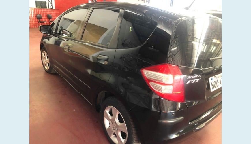 HONDA FIT 1.4 LX 16V FLEX 4P AUT. - PRETO - 2010 Foto 6 (Grande)