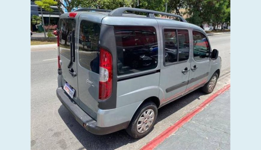 FIAT DOBLO 1.4 MPI ATTRACTIVE 8V FLEX 4P - CINZA - 2013 Foto 6 (Grande)