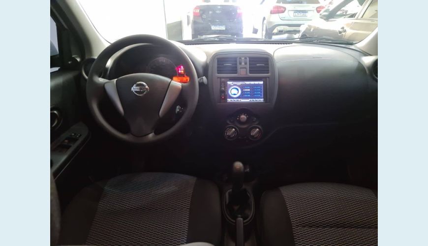 NISSAN MARCH 1.0 S 12V FLEX 4P - BRANCO - 2018 Foto 6 (Grande)